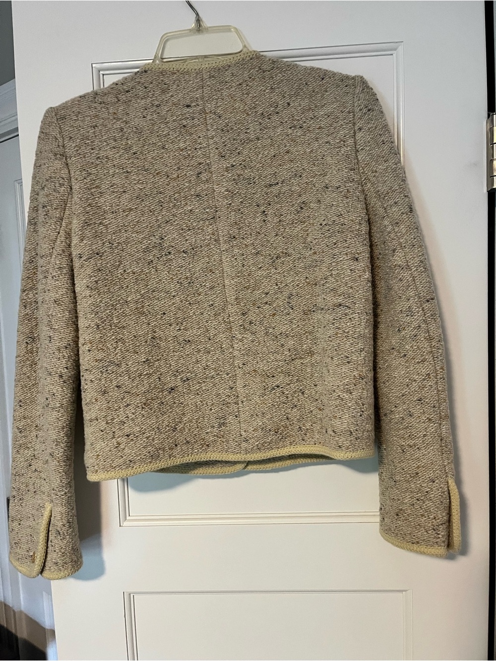 ba&sh Lady Jacket Wool Tweed Size 0 (XS) - Picture 2 of 6